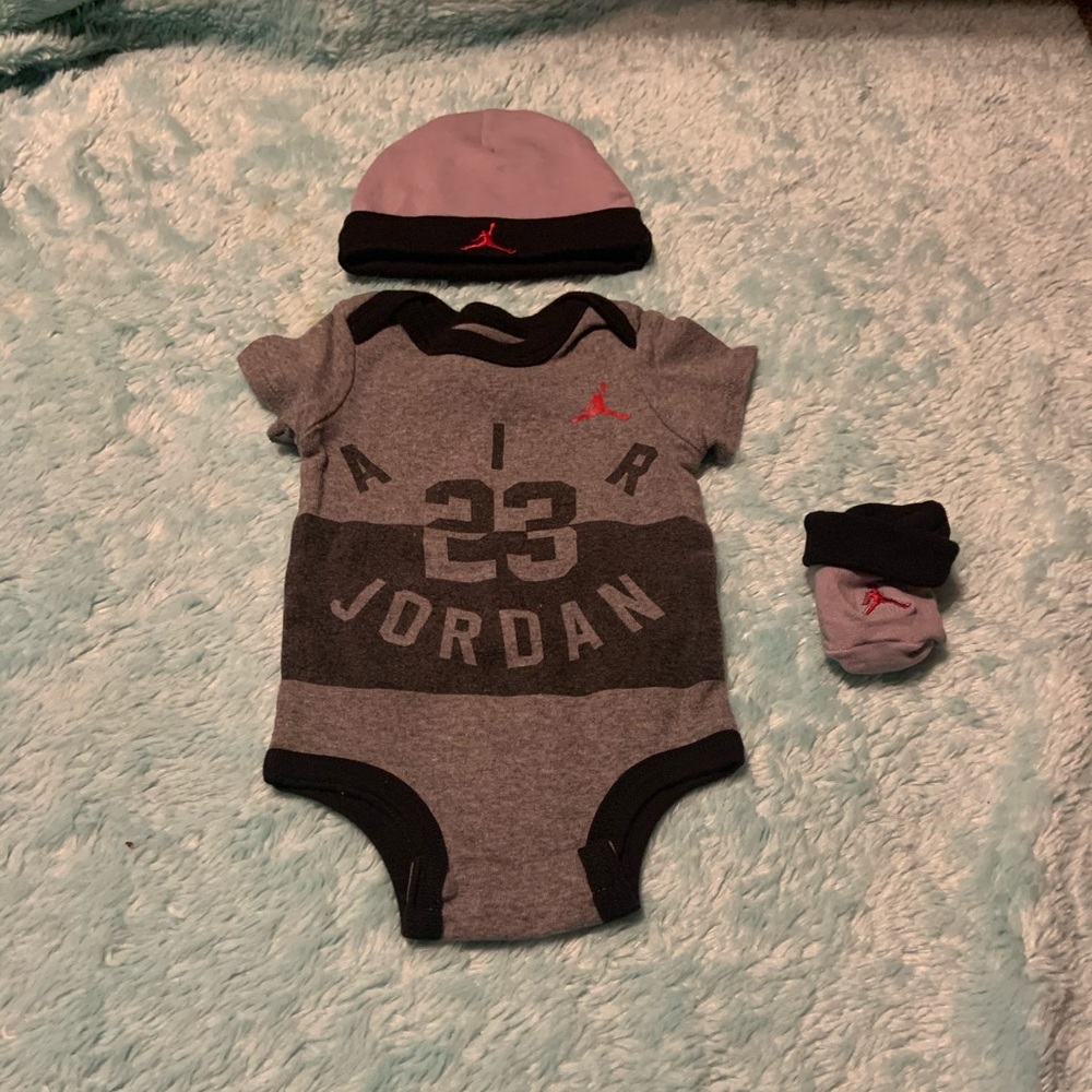 Jordan onzies , hats, socks (4 items)